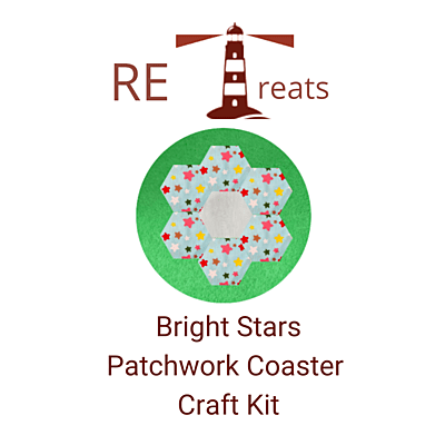 RE Treats Bright Stars Patchwork Coaster Craft Kit