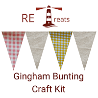 RE Treats Gingham Bunting Kit RE Treats Gingham Bunting Kit