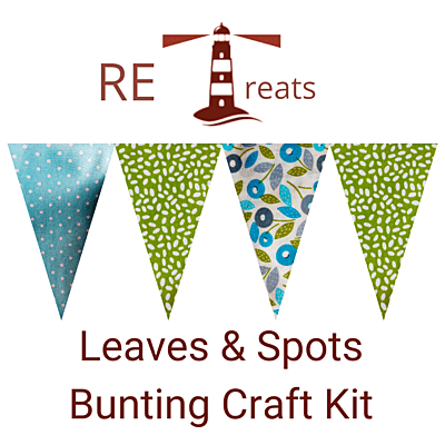 RE Treats Leaves & Spots Bunting Kit